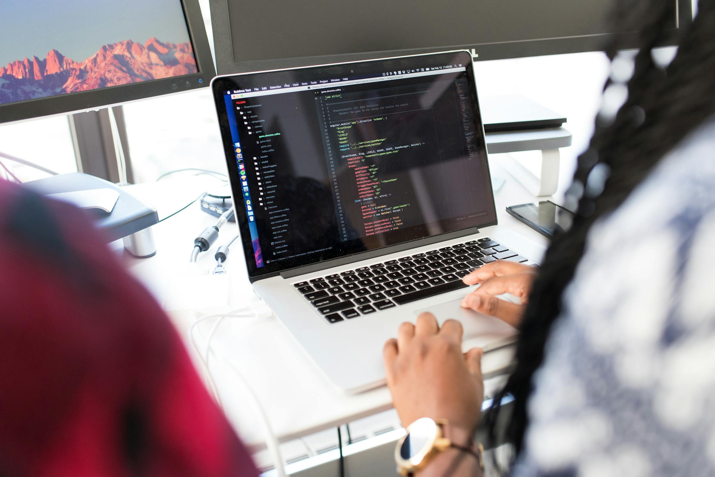 Custom software development team